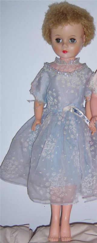 Vintage 1950s Miss Teen Revlon Type Fashion Doll 24 " Dress Deluxe Reading Mark