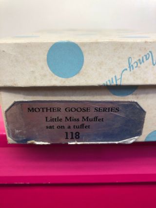 5.  5” Vintage Nancy Ann Story Book Doll “Miss Muffet” 118 W/ Box Plastic 3