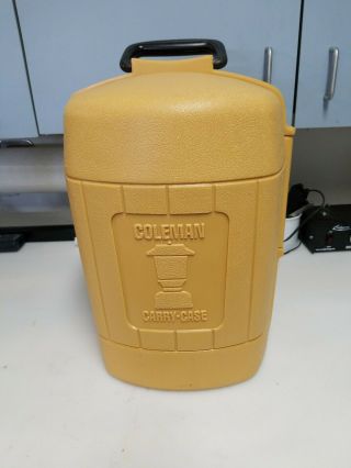 1978 Vintage Coleman Lantern Carry Case Gold Clamshell Fit Models 275 764 228f 2