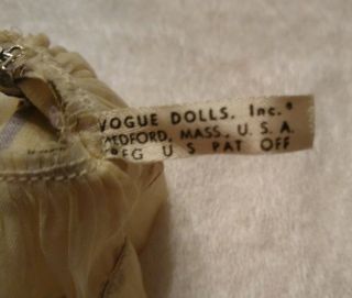Vintage Vogue Ginny doll party dress so cute 4