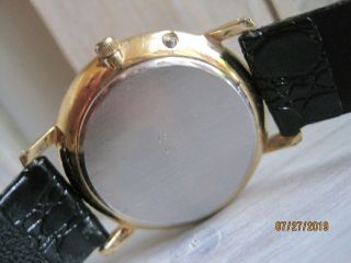 Elegant 80 ' s Vintage Style ROTARY Moonphase Gold Plated Gent ' s Quartz Watch. 2