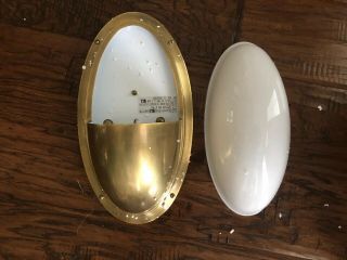 Visual Comfort Thomas Obrien “pelham” Oval Light In Hand Rubbed Antique Brass