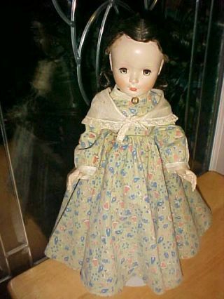 Vintage Madame Alexander 14 In.  Marme From " Little Women " C.  1948 - 49