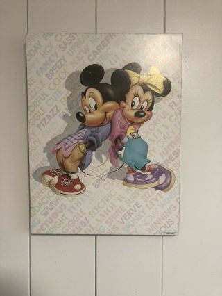 Vintage Mickey And Minnie Walt Disney 90 
