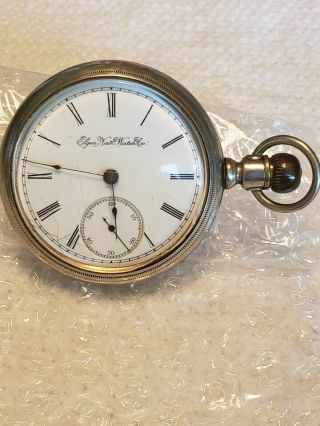 1890 G M Wheeler Elgin National Watch Company 18s Pocket Watch