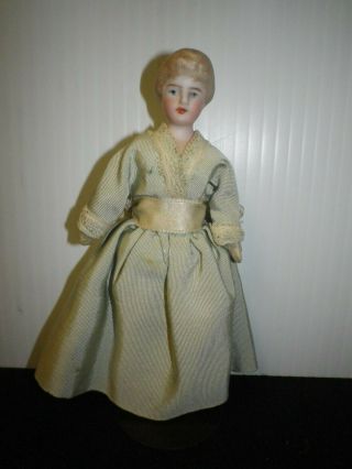 51/2 " Antique German Doll House Lady Doll