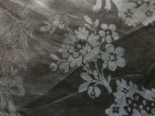 84 cm LATE 18th/ EARLY 19th CENTURY FRENCH PURE SILK DAMASK,  144 5