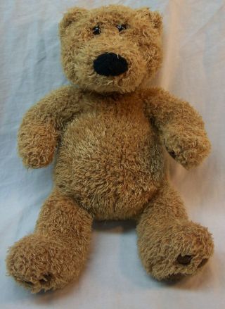 Gund Lou The Cute Brown Teddy Bear 11 " Plush Stuffed Animal Toy