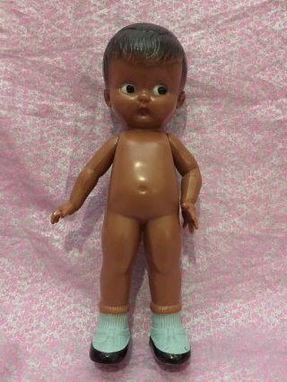 Vintage Knickerbocker Plastic Co.  Baby Doll 6 " Tall