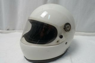 Vintage 80’s Bell Moto Star Full Face Motorcycle Riding Racing Helmet