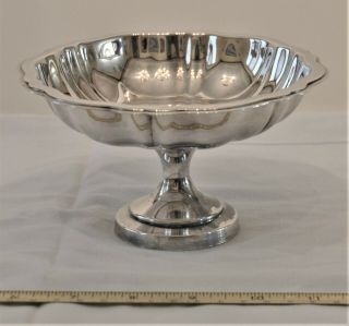 Vintage Silver Plate Candy Nut Dish Wm A Rogers