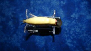 VINTAGE HEDDON DOWAGIAC 9630 PUNKINSEED WHITE SHORE LURE OLD FISHING LURES BASS 3