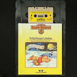 Teddy Ruxpin Adventure Series Lullabies Book and Cassette Tape 2