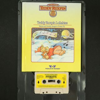 Teddy Ruxpin Adventure Series Lullabies Book and Cassette Tape 5