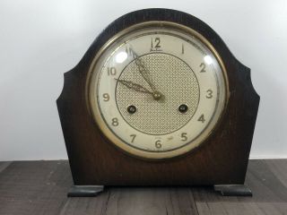 Authentic Vintage Bentima Striking Mantel Clock 1930 