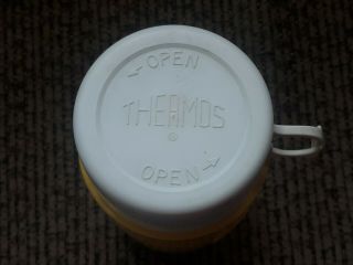 Vtg 80s The World Of Teddy Ruxpin Alchemy 1985 Thermos Yellow White Cup 3