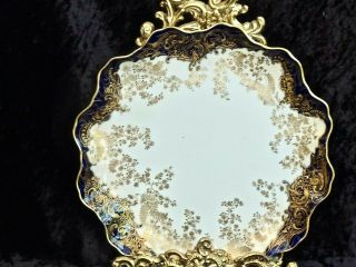 ANTIQUE COLLECTABLE ROYAL DOULTON R&N 72067 HAND PAINTED CABINET PLATE C 1890 ' S 2