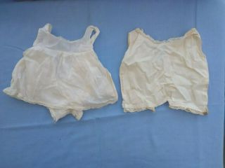 Doll undergarments found with 19 inch Shirley Temple doll from 1930 only 2 2