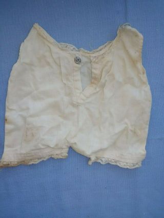 Doll undergarments found with 19 inch Shirley Temple doll from 1930 only 2 3