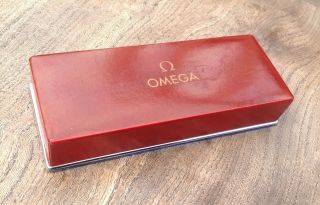 Vintage Gents Omega Watch Box.  Ideal For Seamaster / Speedmaster Etc 1960s / 70s