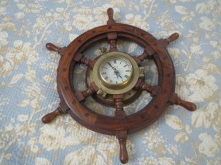 Antique Maritime Ship Clock Made By Smith 1950s London