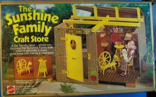 Vintage 1976 Sunshine Family Craft Store W/box & Orig Instructions