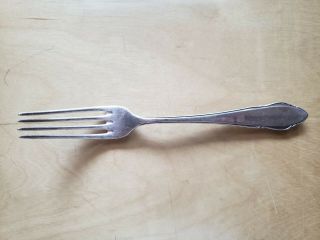 Antique,  Vintage Collectible Fork 7 " Wmf Silver Plate