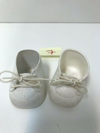 Cabbage Patch Kids Baby Doll Shoes Classic White With Shoe Laces