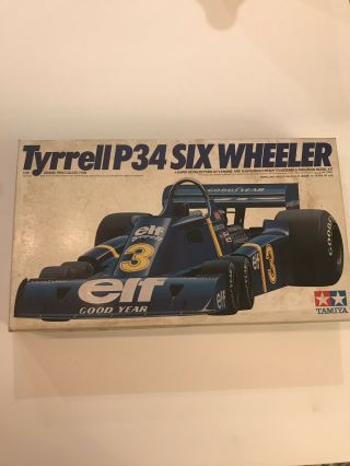 Tamiya 1/20 Tyrrell P34 Six Wheeler Formula One Grand Prix Race Model Car Kit
