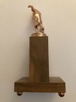 Vintage Women’s Bowling Trophy 1957 - 58 9 1/4” Tall 5