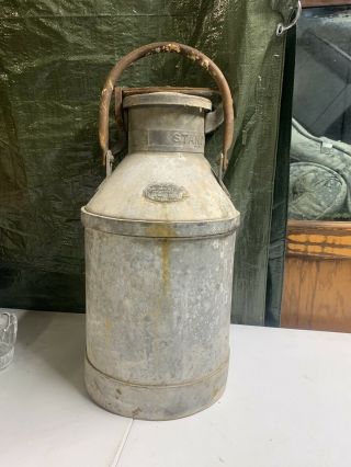 Antique 5 Gallon Liquid Measure Standard Oil Can