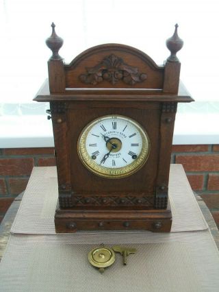Vintage Fattorini & Sons,  Bradford,  Bracket Clock