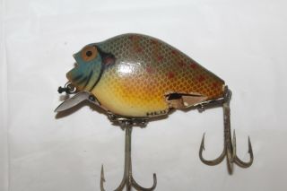 Vintage Heddon Punkin Seed Sunfish Parts