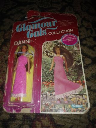 Vintage 80s Glamour Gals Kenner Doll Danni Rose Colored Dreams 1981 In Package