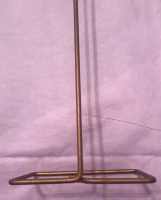 Vintage 1960’s Barbie Rare Gold Colored Stand For Swirl,  American Girl Barbies 6