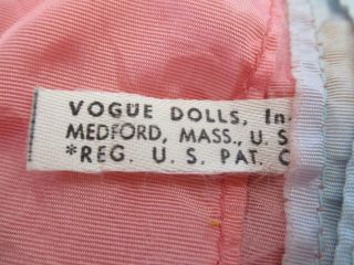 Vintage Vogue Ginny Doll Clown Suit,  Ballerina Dress Slippers Only Tagged 1956 5