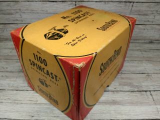 Vintage South Bend Spin Cast 1100 Model A Reel Made in Canada Box for Rod Pole 2
