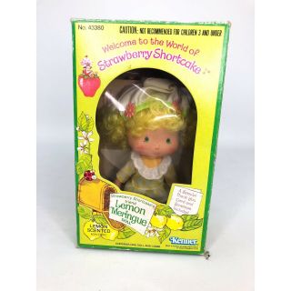 1980 Vintage Strawberry Shortcake Lemon Meringue Doll Kenner No 43380 4
