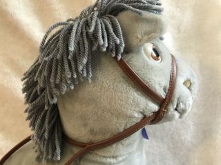 Vintage 1984 Cabbage Patch Gray Horse Pony Plush 15 