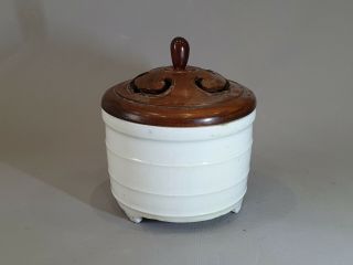 A Rare Chinese Ming Period Blanc De Chine Dehua Censer / Incense Burner