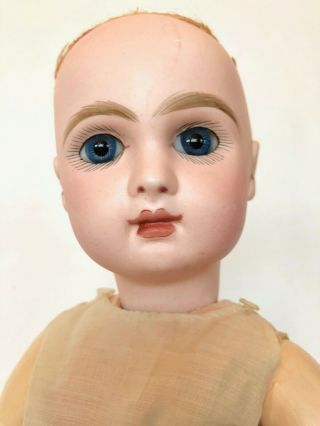 Antique French BeBe Jumeau Tête Closed Mouth Bisque Doll Size 6 Marked SGDG 8