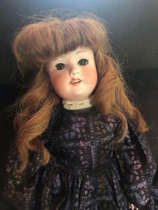 Vintage Armand Marseille Doll 18 " German Bisque Head Doll,  Composition Body