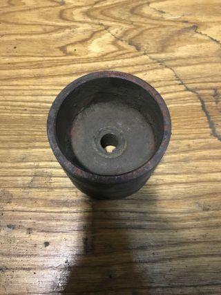 Antique Hit And Miss Gas Engine Steam Machinery Pulley