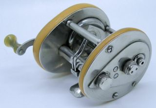 Vintage PRESIDENT by SHAKESPEARE fishing Reel No.  1970 Stainless steel Model GD 2