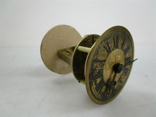 Antique Gustav Becker Clock Face Dial 2 3/4 "