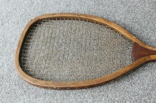 Antique Tennis Racket c 1880 - 1900 2