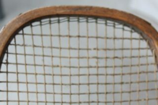 Antique Tennis Racket c 1880 - 1900 6