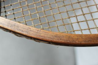 Antique Tennis Racket c 1880 - 1900 7