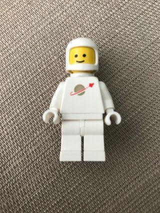 Lego White Classic Space Man Astronaut Minifigure Vintage