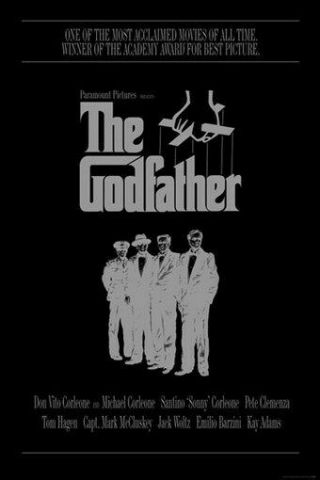 The Godfather Movie Poster - The Corleones - 24x36